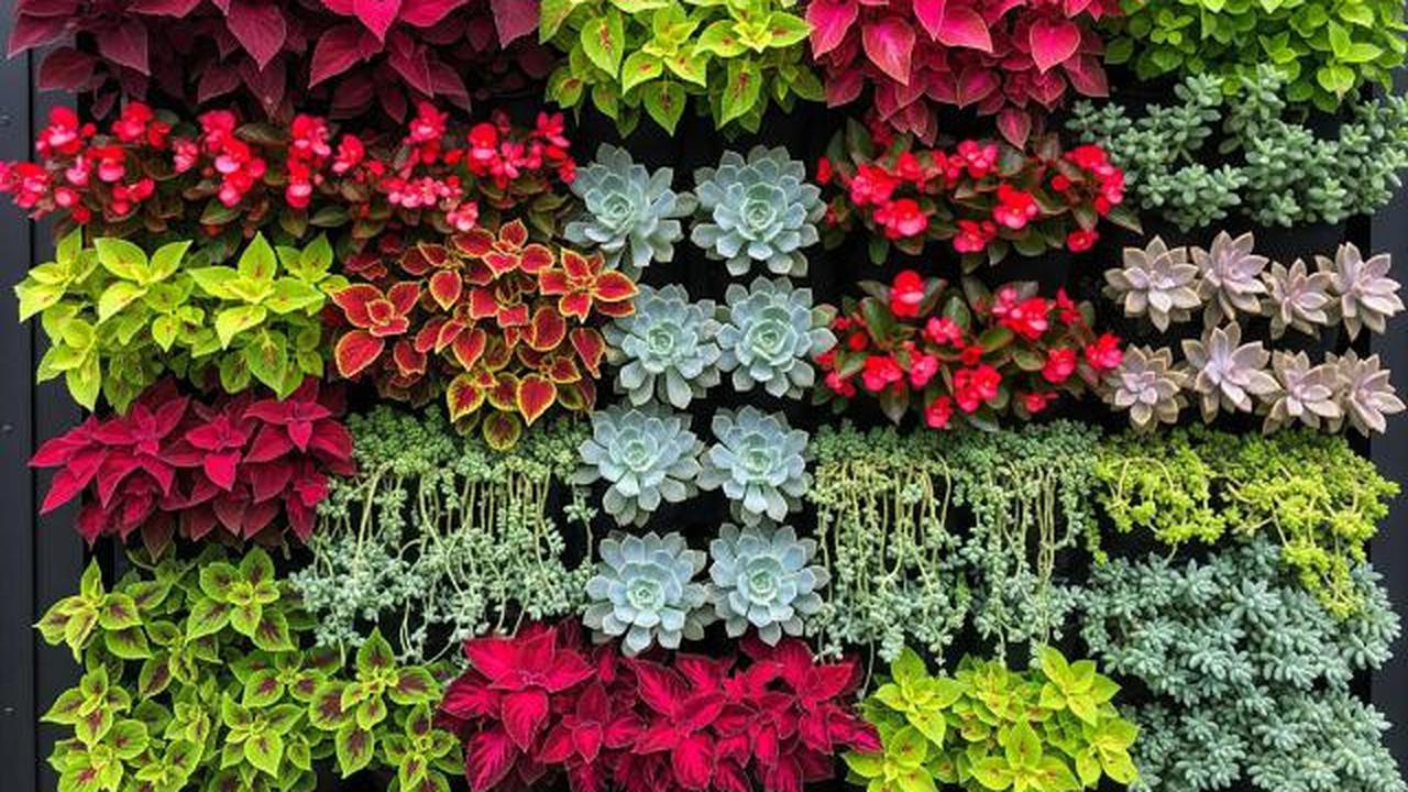 Tanaman Ornamental untuk Tampilan Lebih Estetis/Jenis Tanaman yang Cocok untuk Kebun Vertikal Kecil (Sumber: gemini.com)