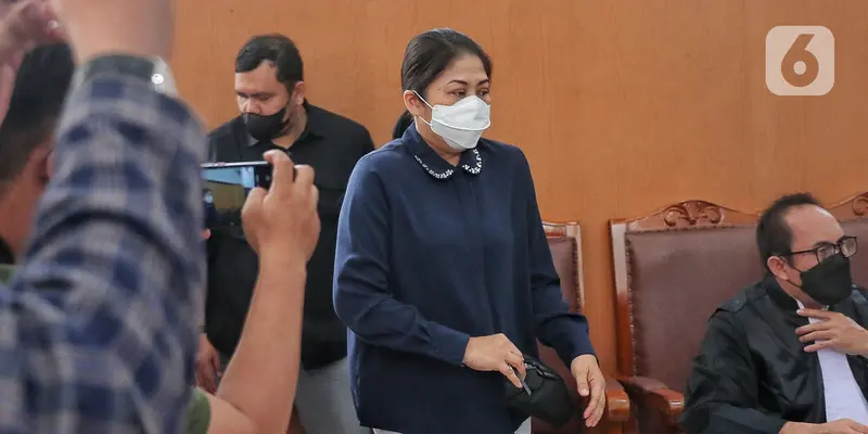 Putri Candrawathi Jalani Pemeriksaan Terdakwa di Kasus Pembunuhan Brigadir J