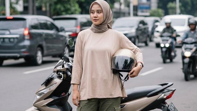 9 Model Blus Lebaran Simpel untuk Dipakai Mudik Naik Motor, Nyaman dan Tetap Modis
