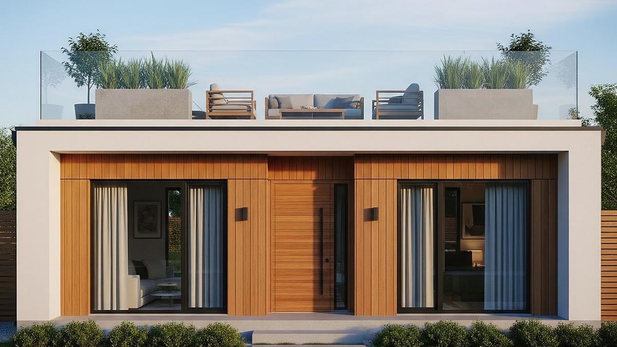 7 Model Rumah Minimalis Modern dengan Atap Datar dan Rooftop, Solusi Hunian Urban Idaman