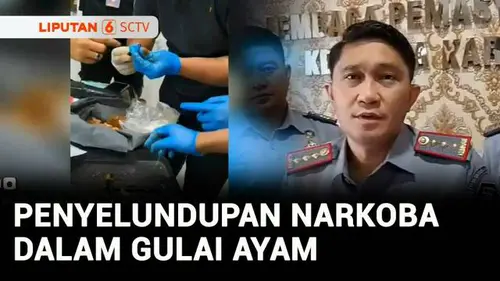 VIDEO: Keciduk Selundupkan Narkoba dalam Gulai Ayam, Seorang Wanita Diamankan Lapas Karawang