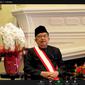 Mantan Wakil Presiden Republik Indonesia Jusuf Kalla menerima penghargaan tertinggi Grand Cordon of the Order of the Rising Sun dari kaisar Jepang pada Selasa, 10 Mei 2022 di Tokyo (KBRI Tokyo)