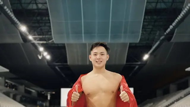 Erick Fathoni, Atlet Renang