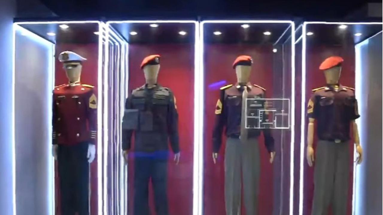 Selayaknya para taruna Akmil atau pun Akpol, para taruna di lingkungan STIN nampak begitu gagah dalam balutan pakaian kedinasan.