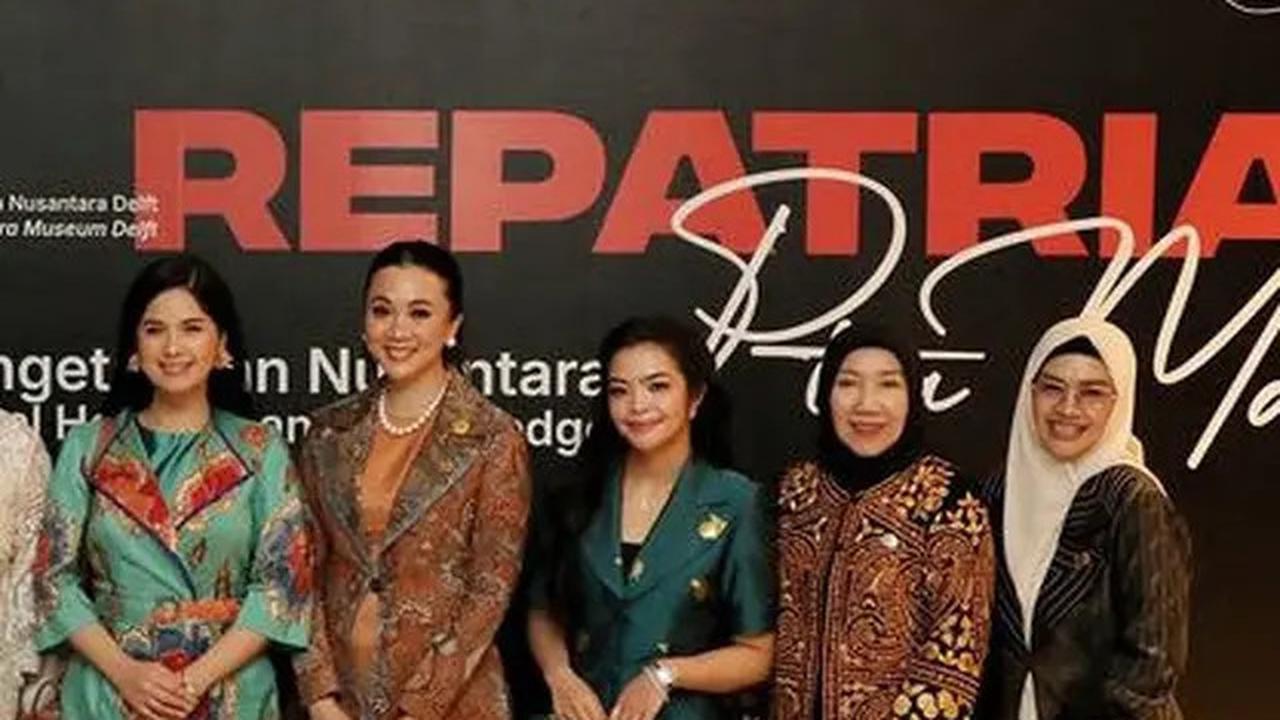 6 Gaya Formal Istri Menteri di Museum Nasional, Annisa Pohan dan Niena Kirana Tampil Elegan