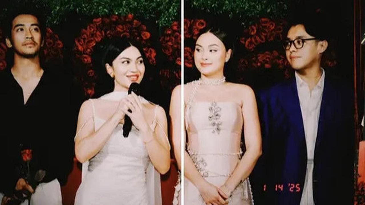 6 Potret Keseruan Gala Dinner 'A Business Proposal', Ariel Tatum Tampil Cantik Menawan dengan Gaun Mewah