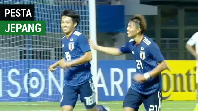 Berita video momen pesta gol Jepang U-19 saat menghadapi Irak U-19, laga sebelum menghadapi Timnas Indonesia U-19 pada perempat final Piala AFC U-19 2018, Kamis (25/10/2018).