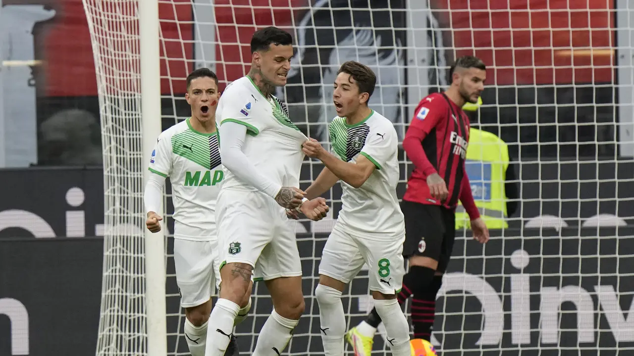 Sassuolo, AC Milan, Serie A, Liga Italia