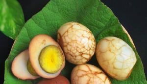 Ilustrasi telur pindang. (Foto: Pinterest)