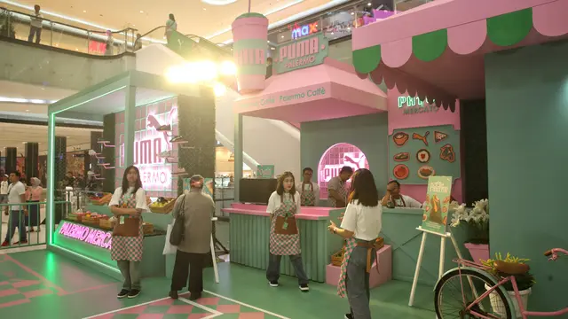 Palermo Mercato, Instalasi Menggemaskan dari Puma yang Serasa Jalan-Jalan di Italia