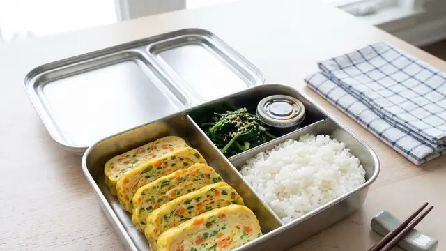 Resep gyeran mari Korea, telur gulung dengan isian sayuran
