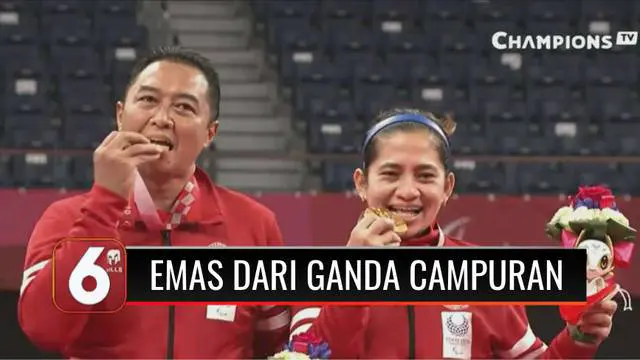 Kabar gembira datang dari ajang Paralimpiade Tokyo 2020. Medali emas kedua diraih atlet bulutangkis Indonesia di nomor ganda campuran. Presiden Joko Widodo melalui video call, menyampaikan langsung ucapan selamat pada para atlet yang sudah berjuang.