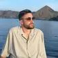 Pemain Argentina, Nicolas Tagliafico memilih berlibur di Pulau Komodo, Nusa Tenggara Timur. (Foto: Insstagram Tagliafico3)