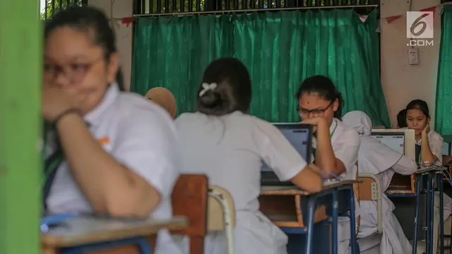 Siswa SMP DKI Jakarta Ikuti UNBK