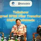 Talkshow Integrasi SPBE Pilar Transformasi Digital Indonesia: Menuju Transformasi Digital dengan Integrasi Data, bekerja sama dengan Kementerian Komunikasi dan Informatika RI di Jakarta, Kamis (7/12/2023). (Ist)
