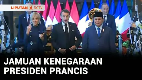 VIDEO: Prabowo: Kunjungan Macron Bermakna Khusus buat Keluarga Saya