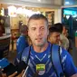 Pelatih Persib Miljan Radovic tetap optimis timnya bisa lolos ke semi final Piala Indonesia. (Huyogo Simbolon)