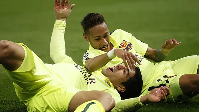 Aksi Memikat Barcelona Menuju Final Liga Champions 2015