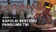 Kapolri Suyudi Ario Seto Temui Panglima TNI, Perkuat Sinergi Keamanan