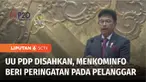 DPR RI mengesahkan Rancangan Undang-Undang Perlindungan Data Pribadi (RUU PDP), menjadi undang-undang dalam Rapat Paripurna Kelima masa persidangan satu tahun sidang, 2022-2023, Selasa (20/09) siang.
