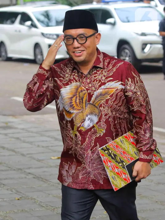 Dahnil Azhar. Seorang politikus Partai Gerakan Indonesia Raya (Gerindra). Saat ini, Dahnil Azhar menjadi juru bicara Menteri Pertahanan Republik Indonesia Prabowo Subianto. (Liputan6.com/Angga Yuniar)