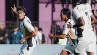 Ekspresi para pemain Persik Kediri saat bermain melawan Dewa United pada BRI Super League 2026/2027, Sabtu (5/9/2026). (Bola.com/Gatot Sumitro)