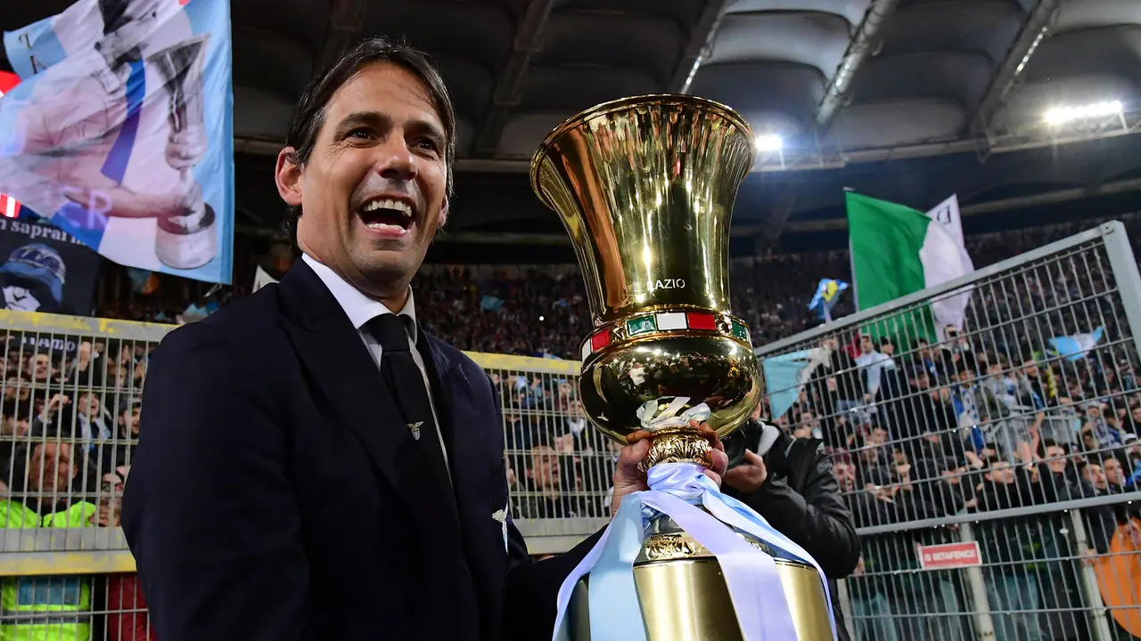 FOTO: 7 Eks Pemain Asuhan Sven Goran Eriksson di Lazio yang Sukses Sebagai Manajer Tim - Simone Inzaghi