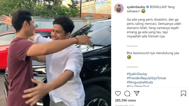 Syakir Daulay - Zikri Daulay (Foto: Instagram/@syakirdaulay)