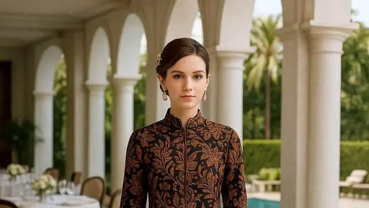 13 Inspirasi Model Tunik Batik Setelan Rok yang Simpel Tapi Mewah, Cocok untuk Segala Acara