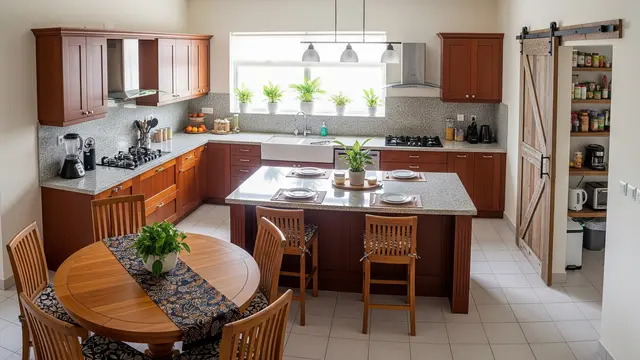 9 Desain Dapur Konsep Terbuka untuk Dua Keluarga, Solusi Harmonisasi Ruang