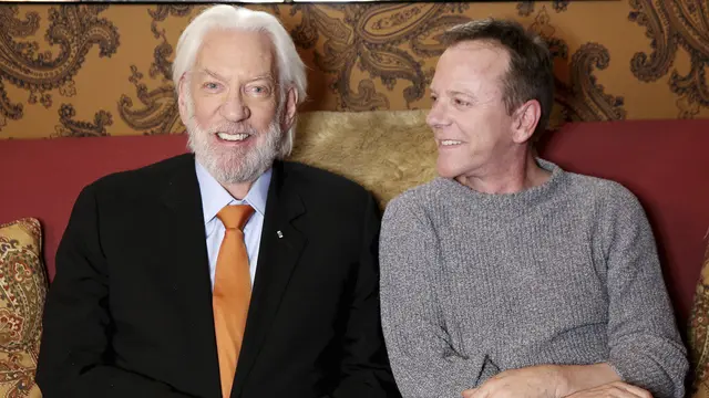 Donald Sutherland dan sang anak, Kiefer Sutherland. (Matt Sayles/Invision/AP, File)