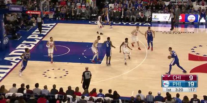 VIDEO : GAME RECAP NBA 2017-2018, 76ers 115 vs Bulls 101