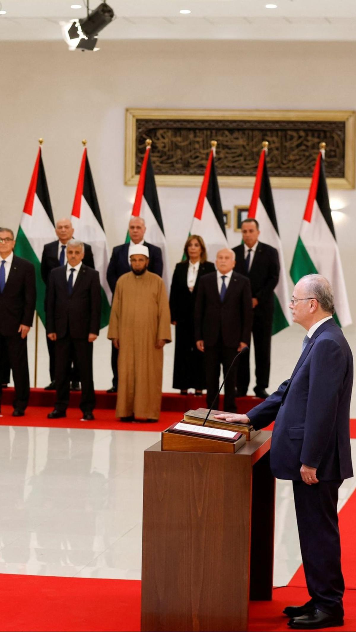 Pemerintahan baru Palestina ini merupakan yang ke-19 dalam sejarah Palestina.