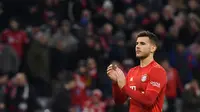 Lucas Hernandez (Bayern Munchen) - Pemain berusia 24 tahun ini bergabung dengan Bayern Munchen pada 2019. Harga transfer Lucas Hernandez saat ini senilai 56 juta euro. (AFP/Christof Stache)