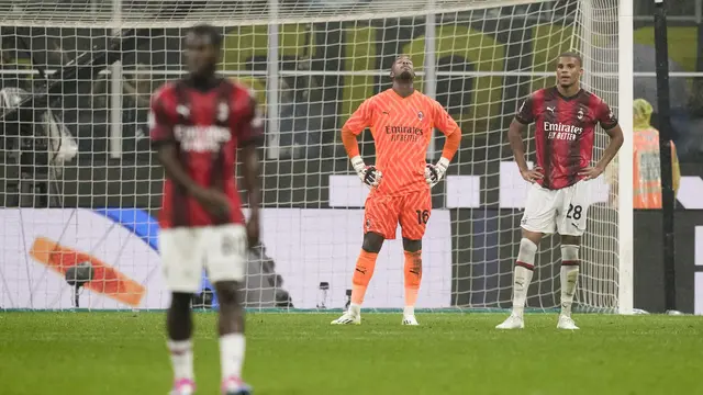 Foto: Hujan Gol di Derby della Madonnina, Inter Milan Masih Terlalu Tangguh Bagi AC Milan