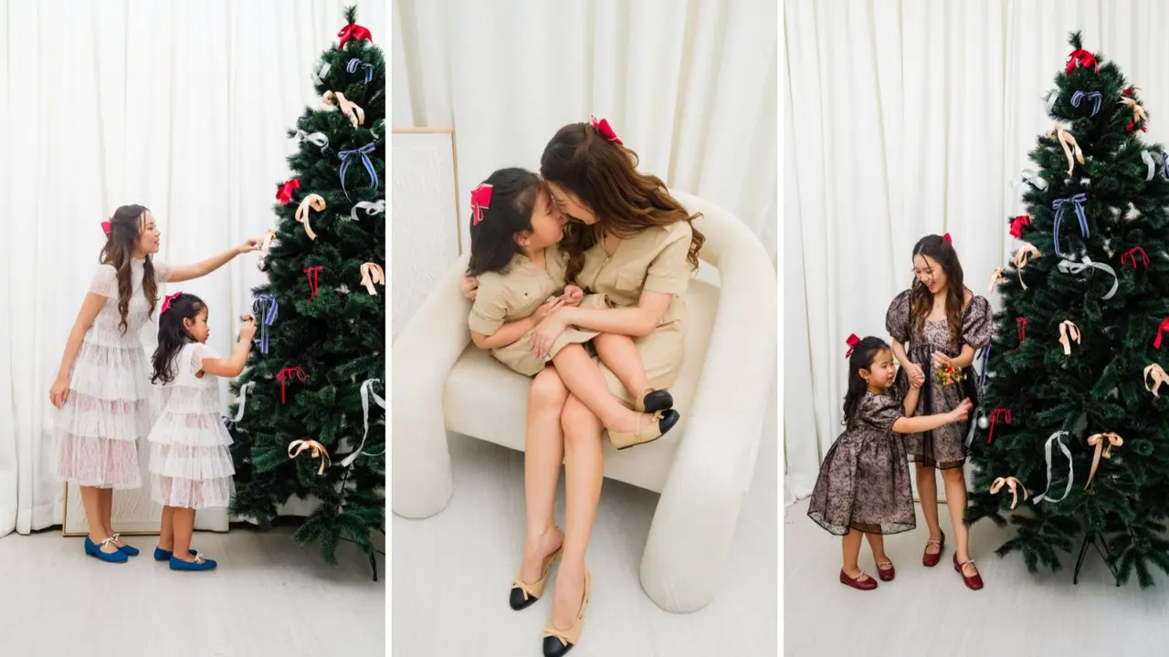 Sepatu kembaran dengan si kecil di momen Libur Natal hingga Tahun Baru