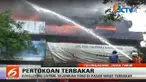 Kebakaran Pasar Wage Tulungagung diduga terjadi akibat korsleting arus listrik.