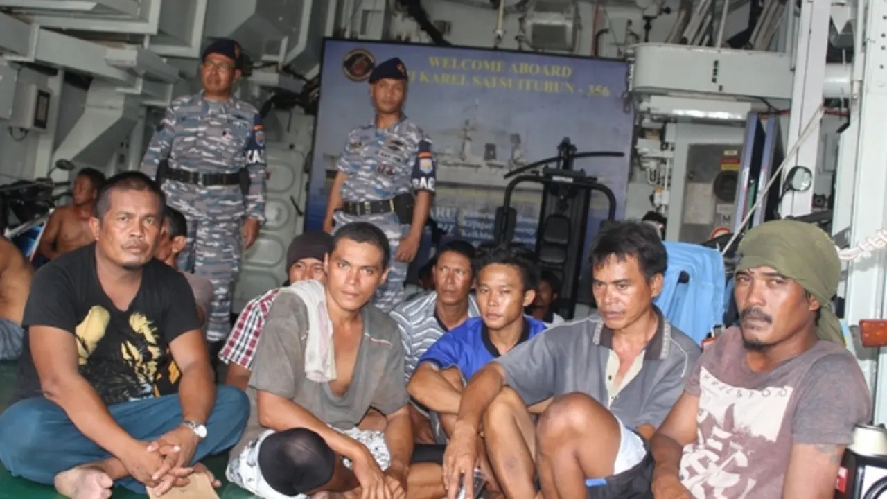 Nelayan Filipina, Penangkapan ilegal