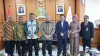 Penandatanganan Memorandum of Understanding (MoU) antara DPD RI dengan Universitas Indonesia di Lantai VIII Gedung Nusantara III Komplek Parlemen Senayan, Jumat (9/12/2022). (Ist)