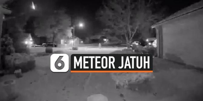 VIDEO: Meteor Jatuh di Langit Missouri Amerika