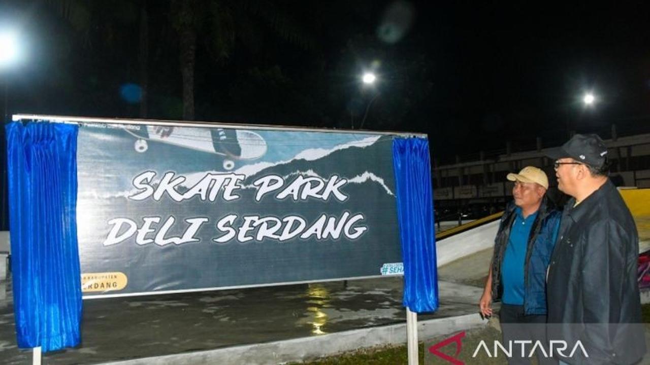 Pemkab Deli Serdang Bangun Skatepark Berstandar Nasional, Dorong Bakat Atlet Muda