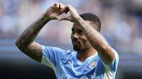 Kemenangan ini membuat Manchester City tetap kukuh di puncak klasemen sementara Premier League. The Citizens mengumpulkan 80 poin dari 33 laga. (AP/Jon Super)