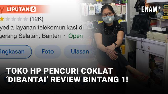 Curi Coklat Alfamart, Toko HP Pelaku Kena Amuk Netizen