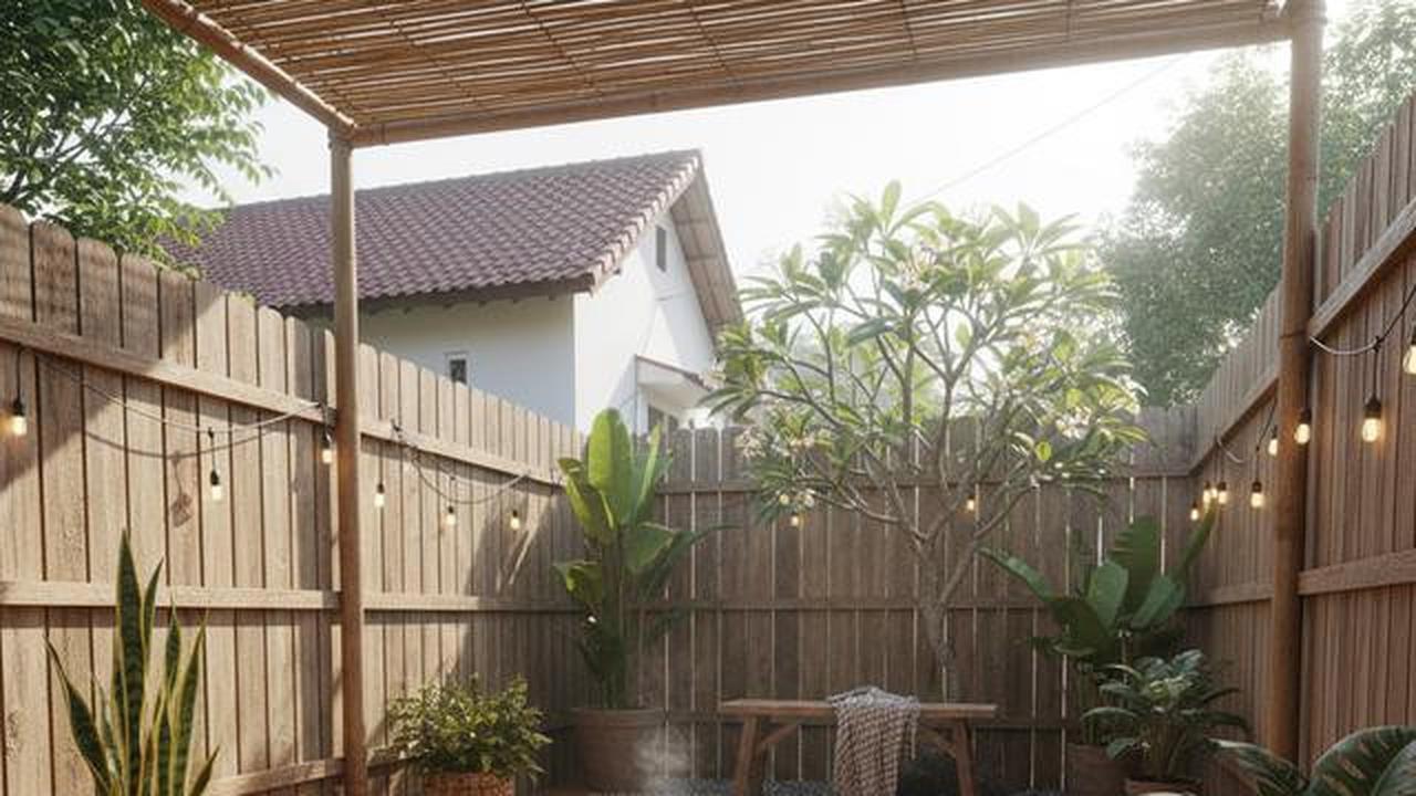 7 Model Halaman Belakang Rumah Kecil yang Nyaman untuk Yoga dan Relaksasi Harian
