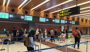 Terminal 1C Bandara Internasional Soekarno-Hatta telah kembali beroperasi normal usai revitalisasi rampung. (Foto: Kementerian Perhubungan)