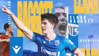 Gillingham - Ilustrasi Elkan Baggott Bersama Gillingham (Bola.com/Adreanus Titus)