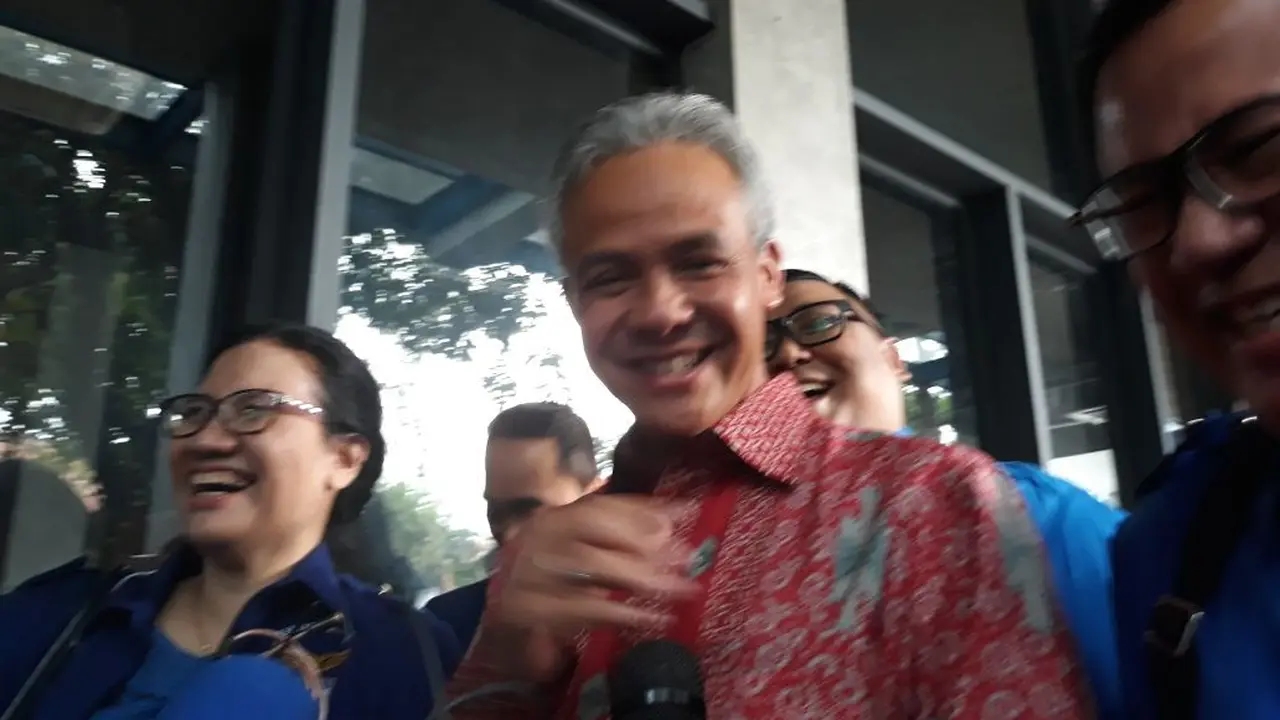 Bakal Cagub Jateng Ganjar Pranowo. (Liputan6.com/Putu Merta)