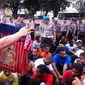 Demonstrasi sejumlah mahasiswa Papua di Manado, Sulut, akhir Mei 2016. (Liputan6.com/Yoseph Ikanubun)