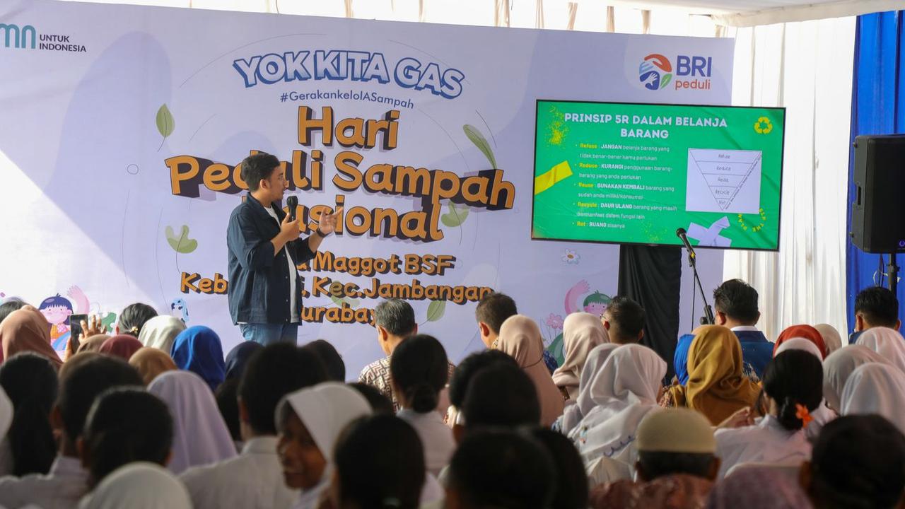 Hari Peduli Sampah Nasional 2025, “BRI Peduli Yok Kita Gas” Edukasi Masyarakat Jaga Lingkungan Melalui Pengelolaan Sampah