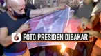 foto dibakar